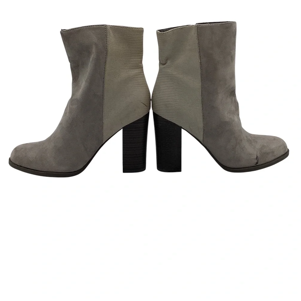 1837. Circus by Sam Edelman Two-Toned Grey Boots Size 9 VGUC